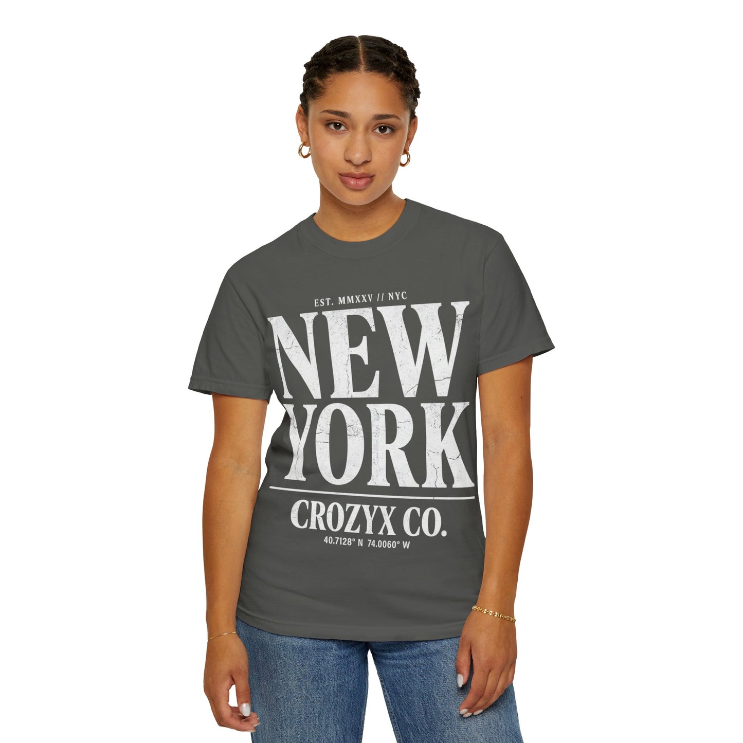 New York Tee — CROZYX Dark Division