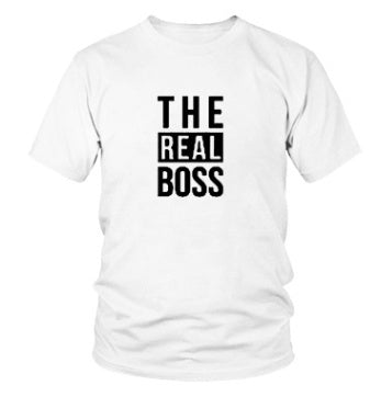 The Real Boss Tee — CROZYX Dark Division