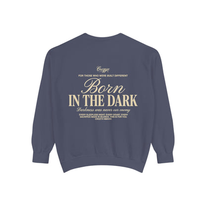Born In The Dark Crewneck — CROZYX Dark Division