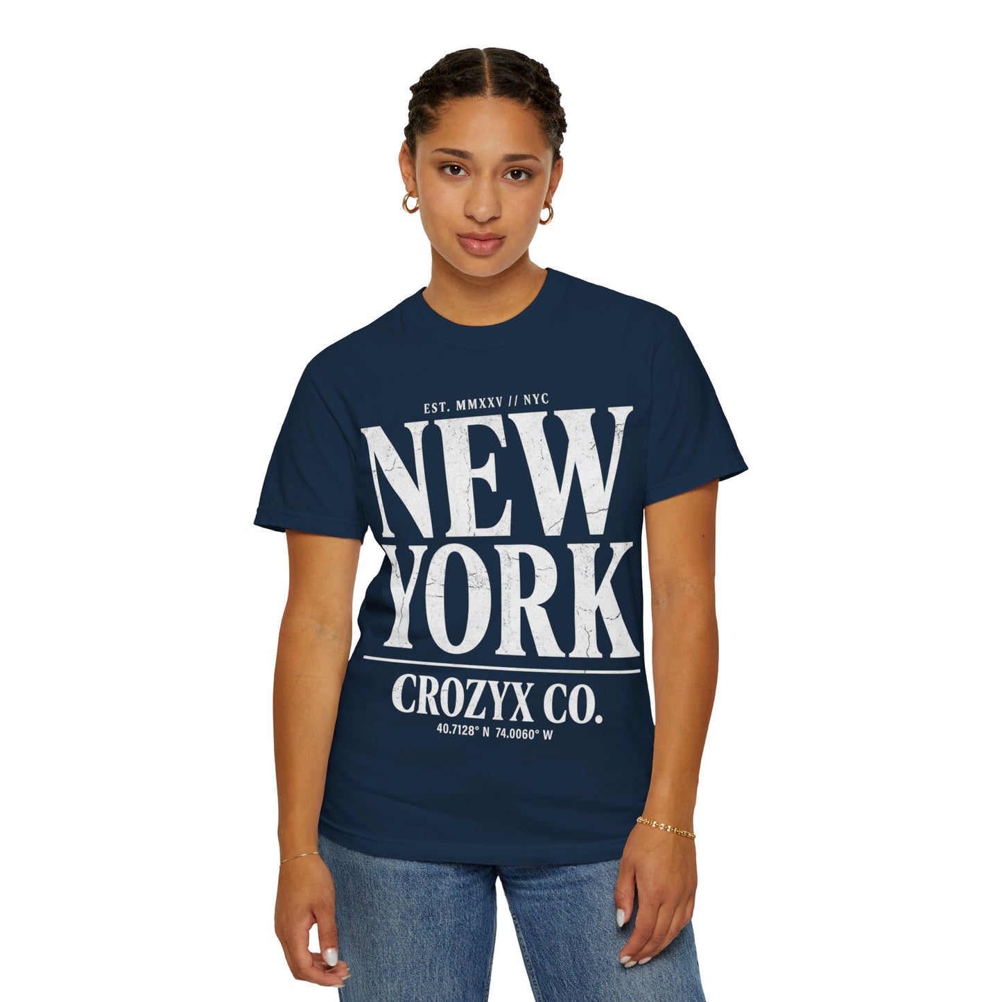 New York Tee — CROZYX Dark Division