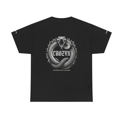 Crozyx Serpent Crest Tee — CROZYX Dark Division