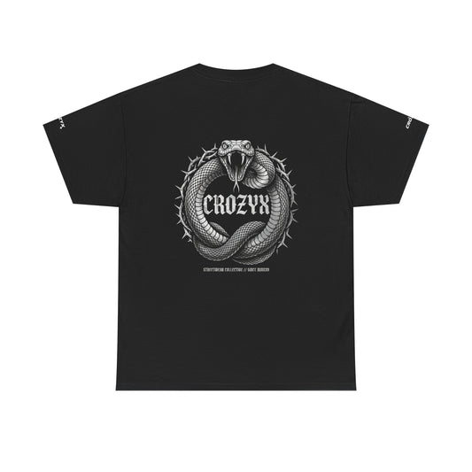 Crozyx Serpent Crest Tee — CROZYX Dark Division