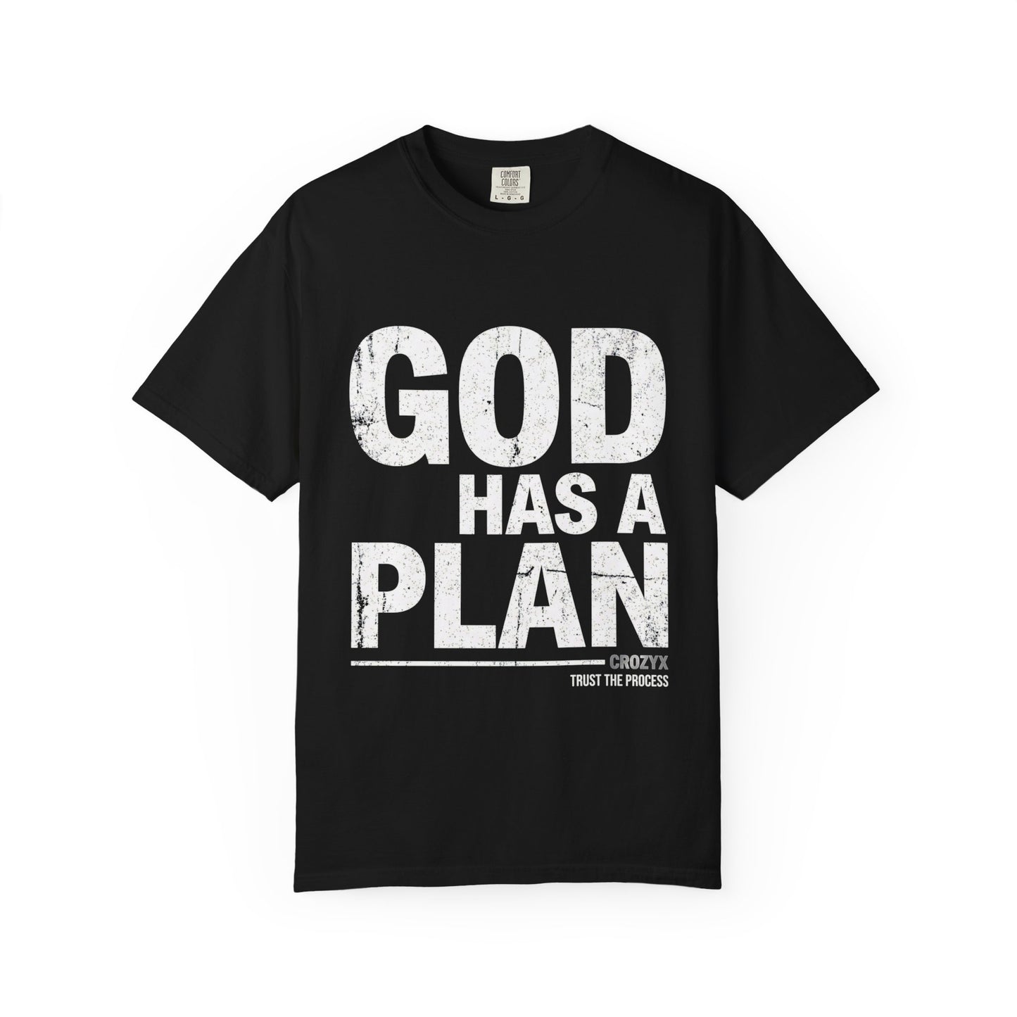 God Has A Plan Tee — CROZYX Dark Division