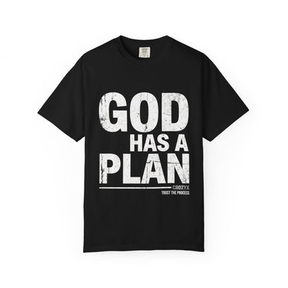 God Has A Plan Tee — CROZYX Dark Division