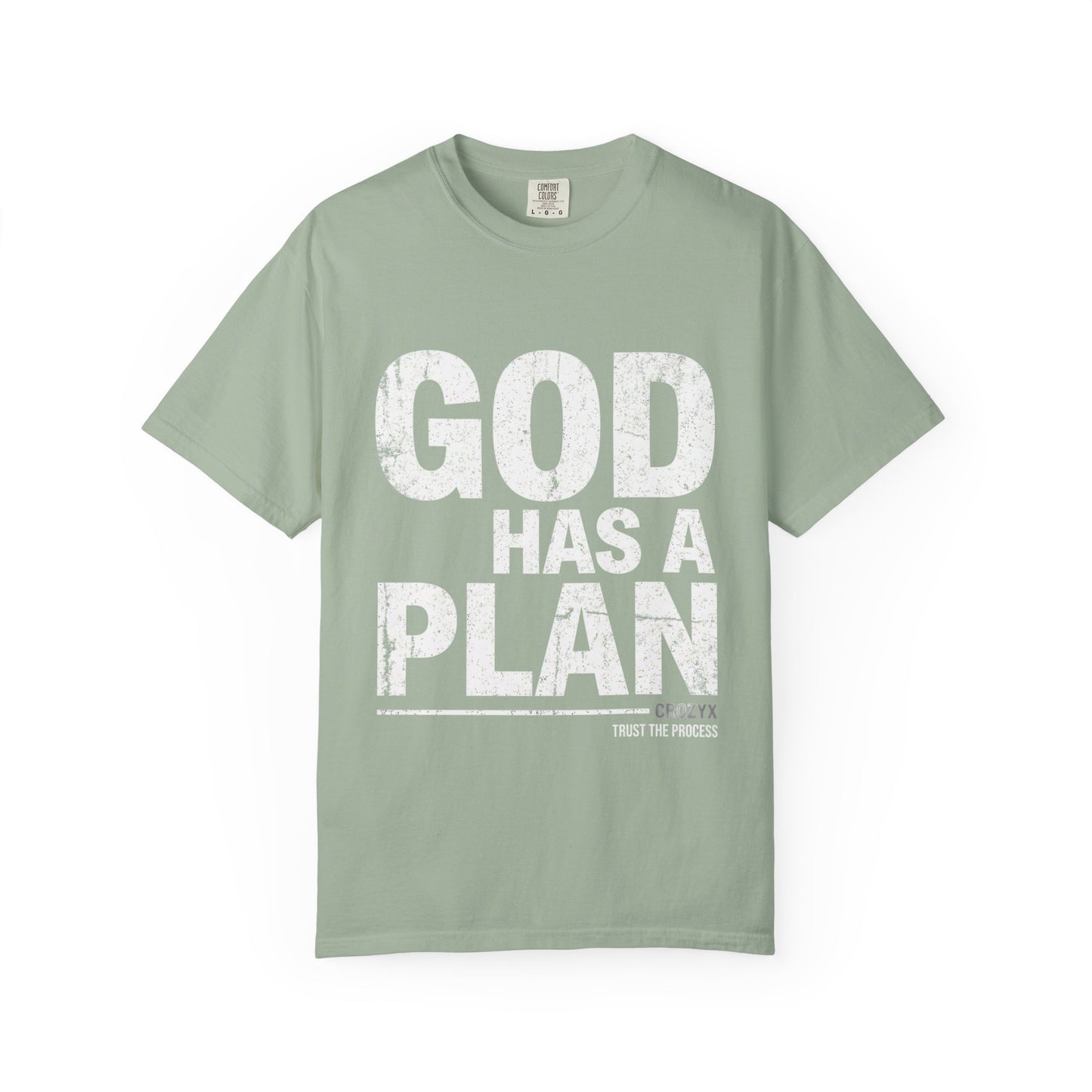 God Has A Plan Tee — CROZYX Dark Division