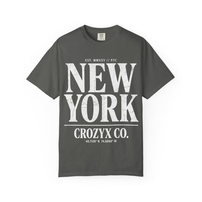 New York Tee — CROZYX Dark Division