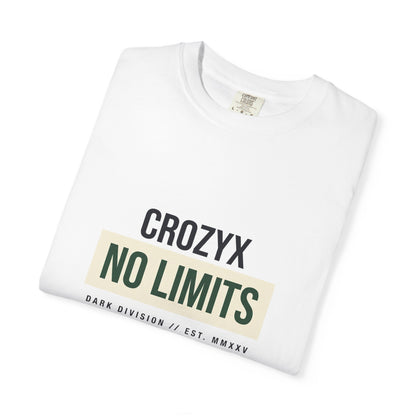 No Limits Tee — CROZYX Dark Division