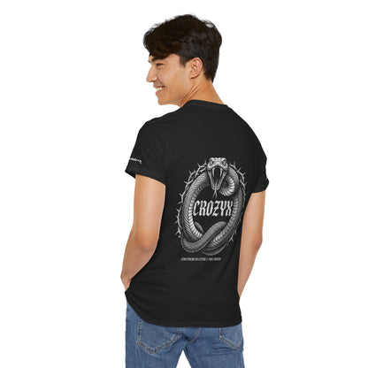 Crozyx Serpent Crest Tee — CROZYX Dark Division