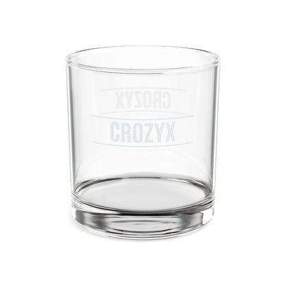 Engraved 10.5oz Whiskey Glass — Personalized CROZYX Rocks Tumbler