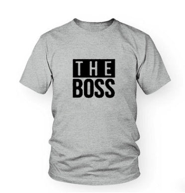 The Real Boss Tee — CROZYX Dark Division