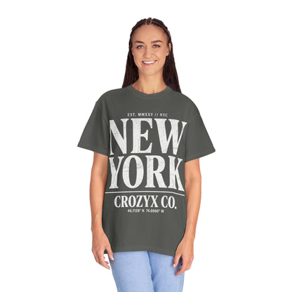 New York Tee — CROZYX Dark Division