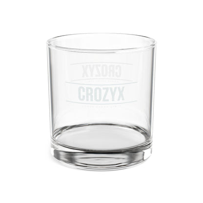 Engraved 10.5oz Whiskey Glass — Personalized CROZYX Rocks Tumbler