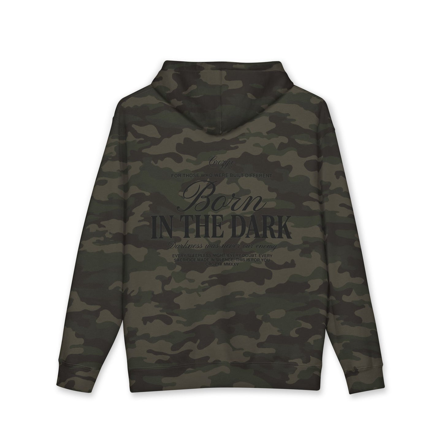Born In The Dark Hoodie — CROZYX Dark Division