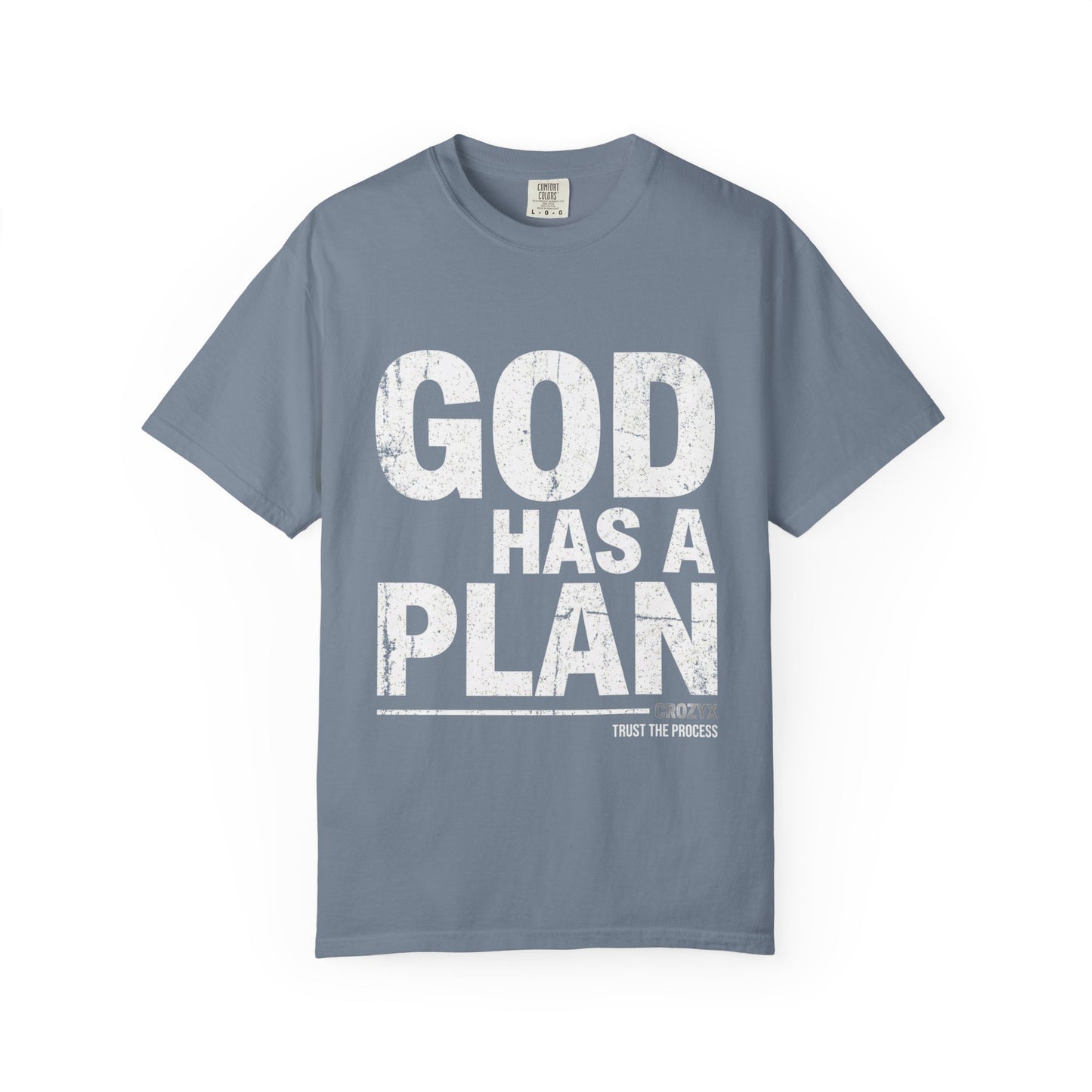God Has A Plan Tee — CROZYX Dark Division