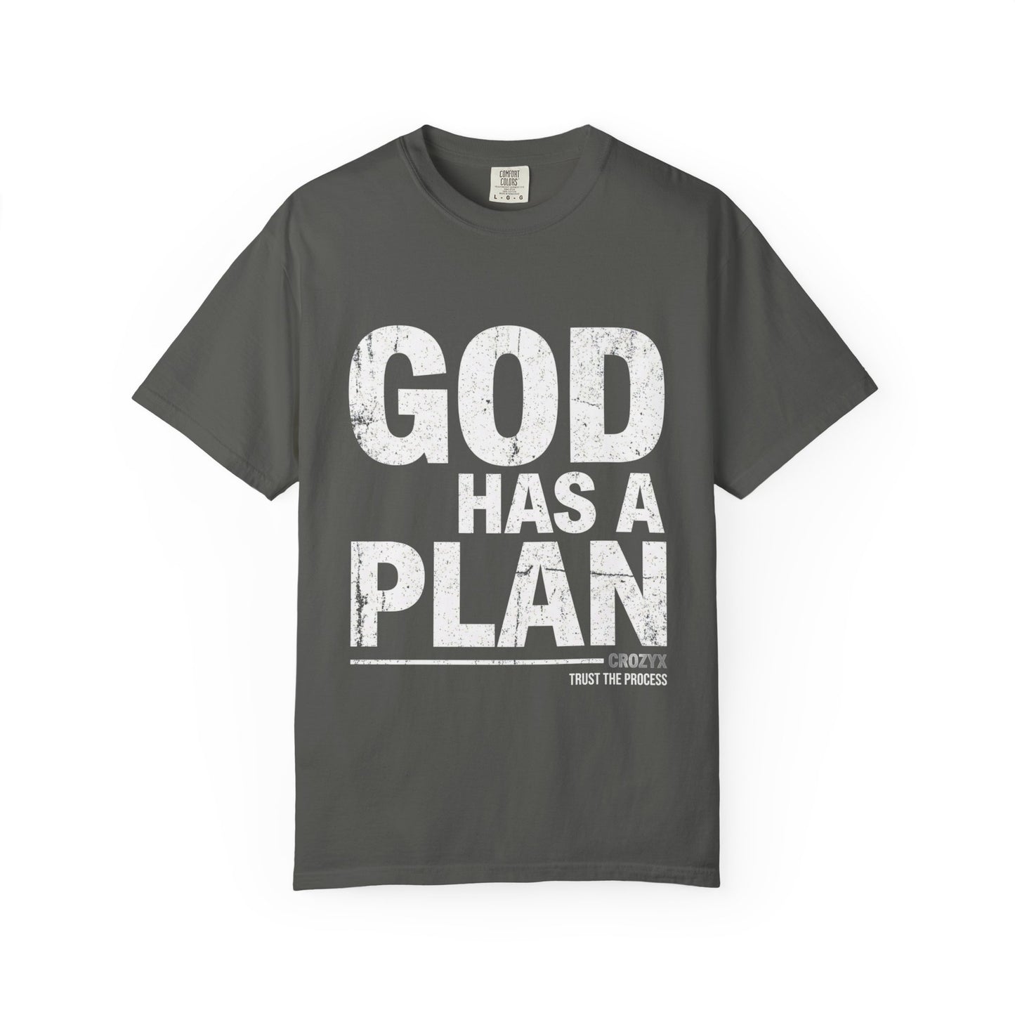 God Has A Plan Tee — CROZYX Dark Division