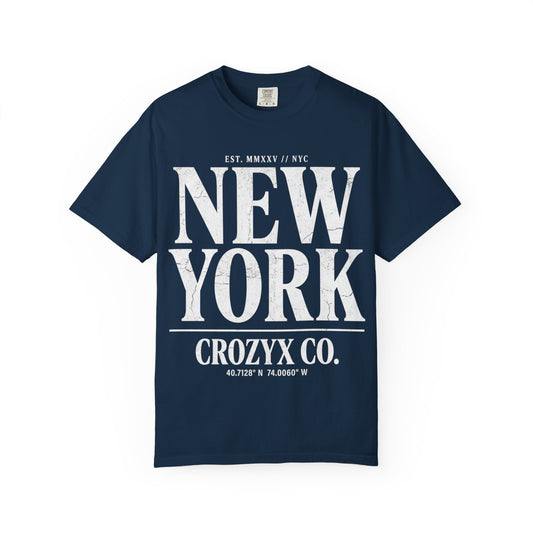 New York Tee — CROZYX Dark Division