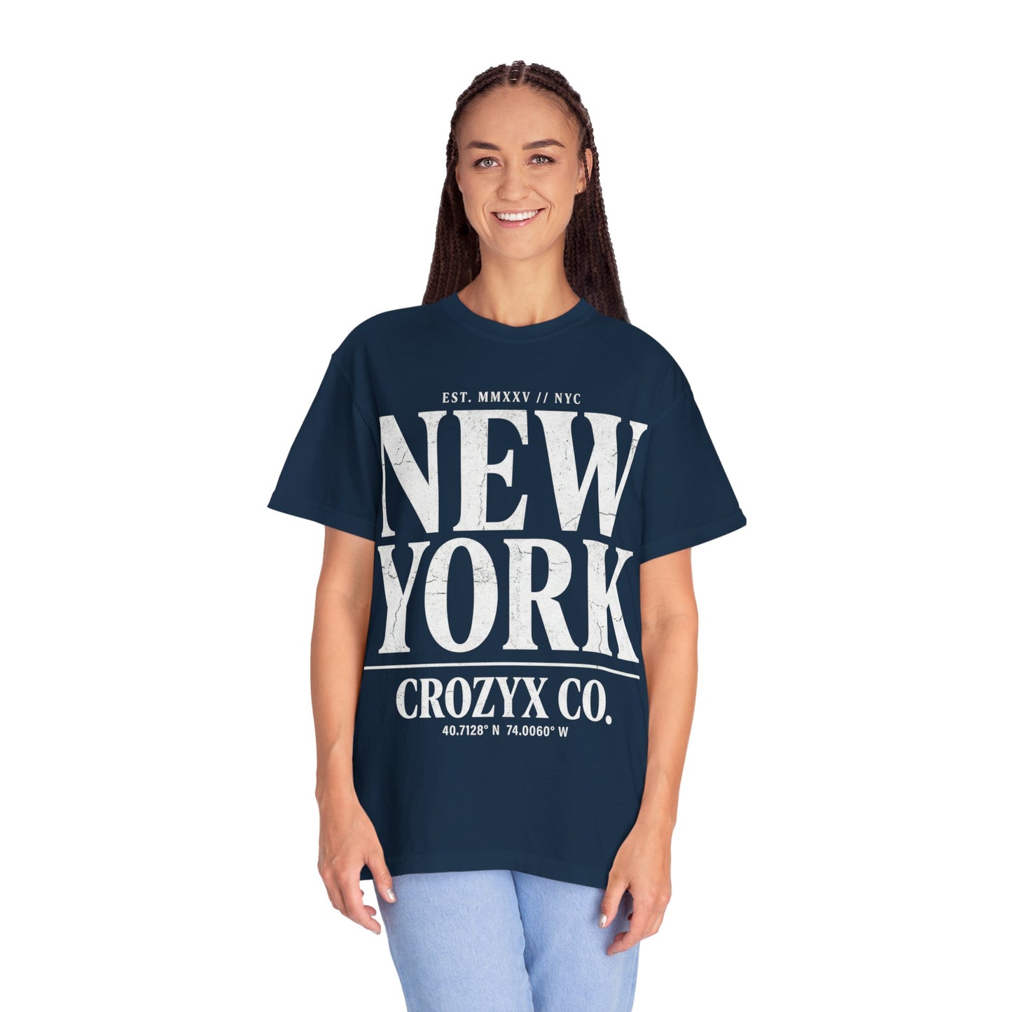 New York Tee — CROZYX Dark Division