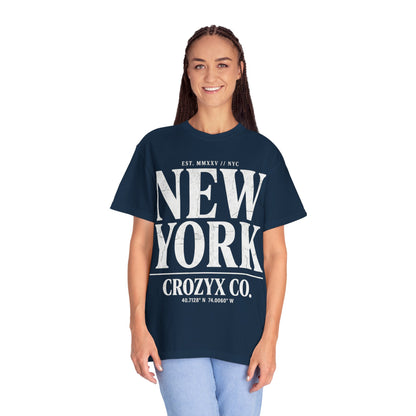 New York Tee — CROZYX Dark Division