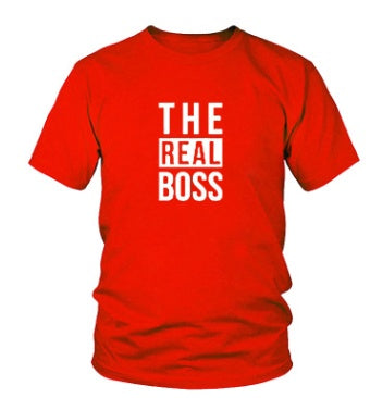 The Real Boss Tee — CROZYX Dark Division