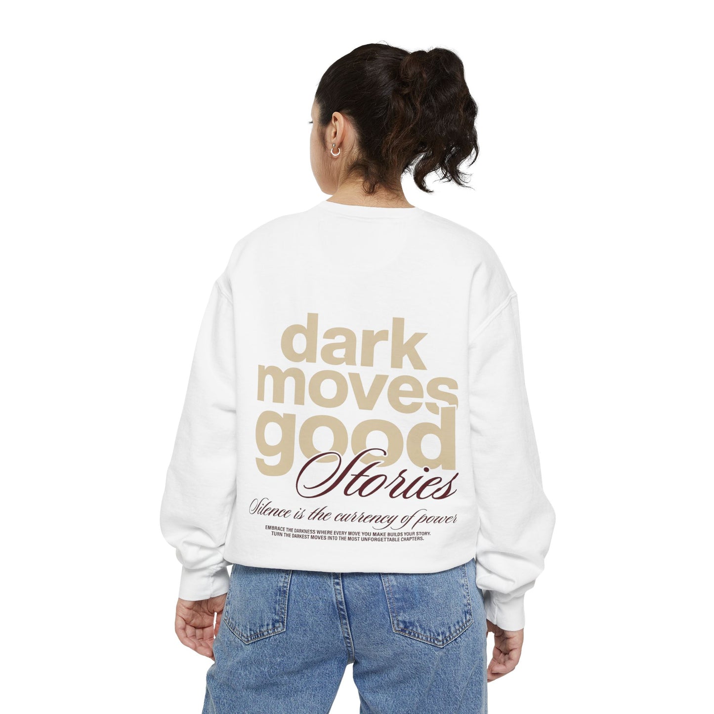 Dark Moves Good Stories Sweatshirt — CROZYX Dark Division
