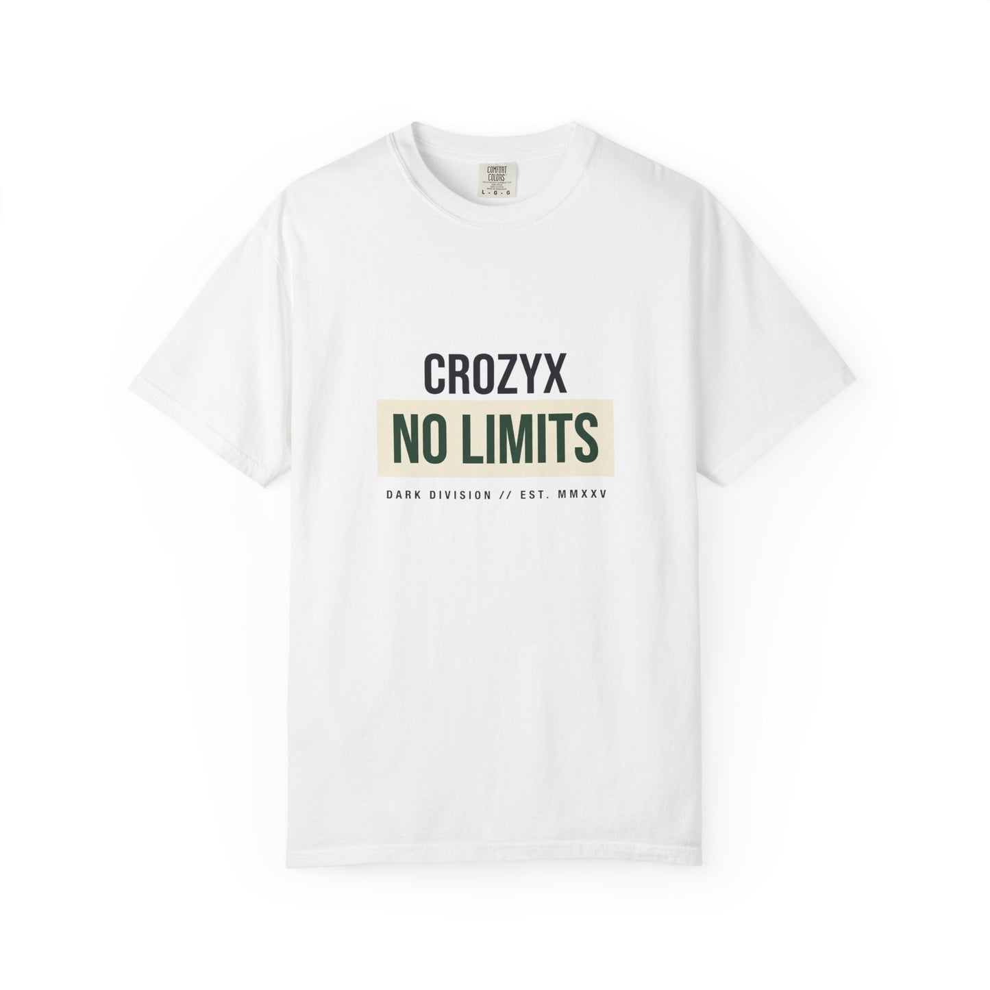 No Limits Tee — CROZYX Dark Division