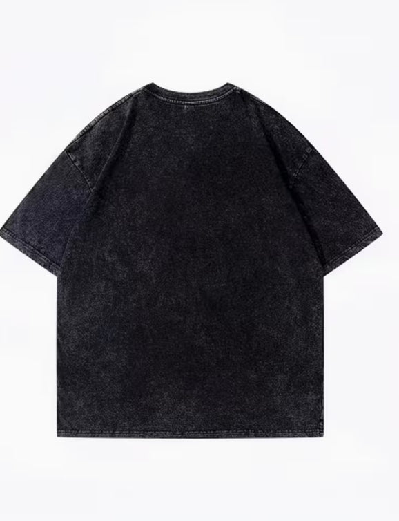 This World Is Temporary Washed Tee — CROZYX Dark Division