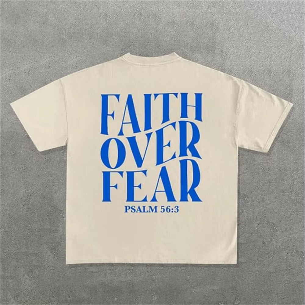 Faith Over Fear Oversized Tee