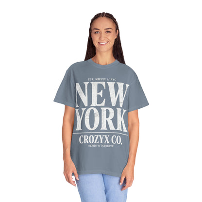 New York Tee — CROZYX Dark Division