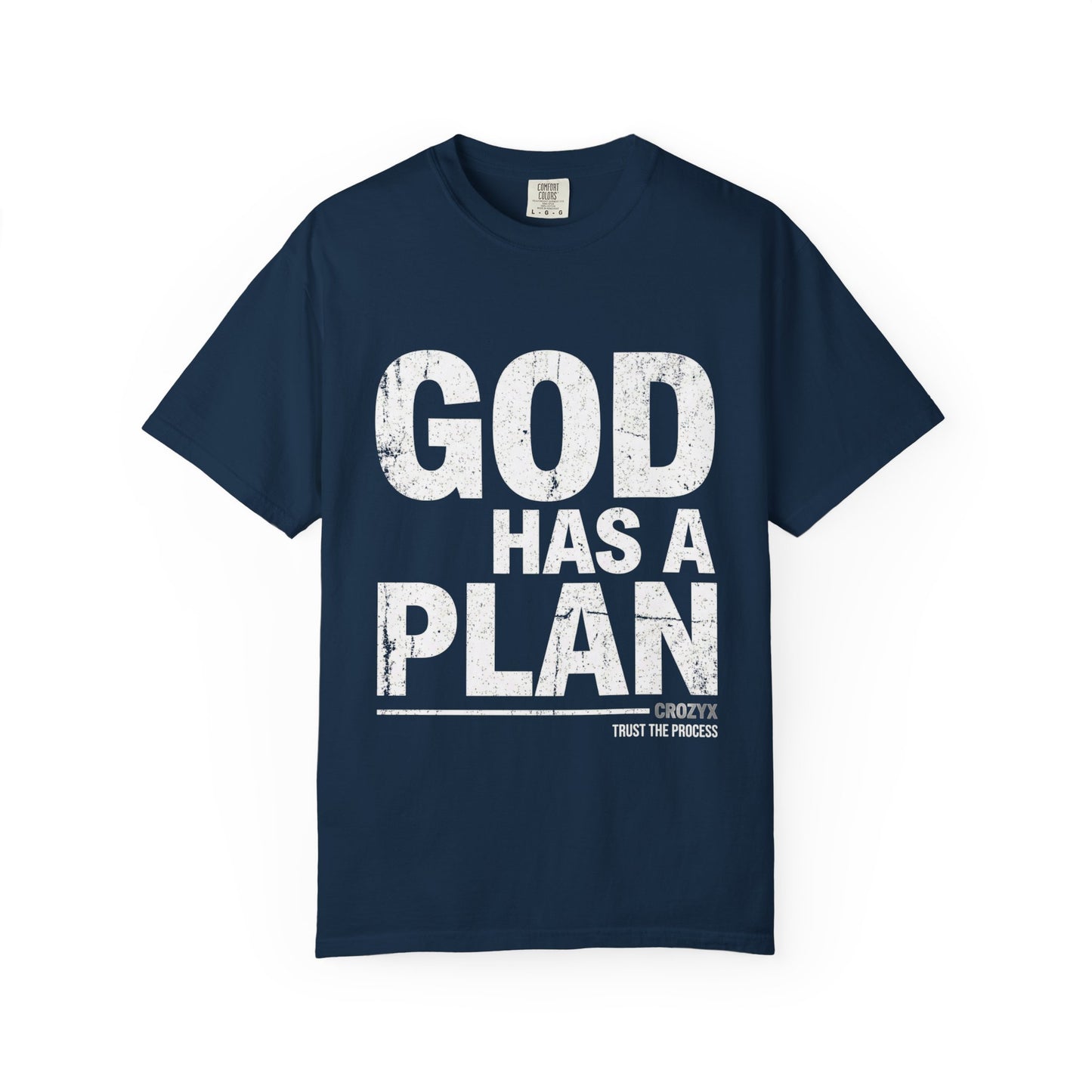 God Has A Plan Tee — CROZYX Dark Division