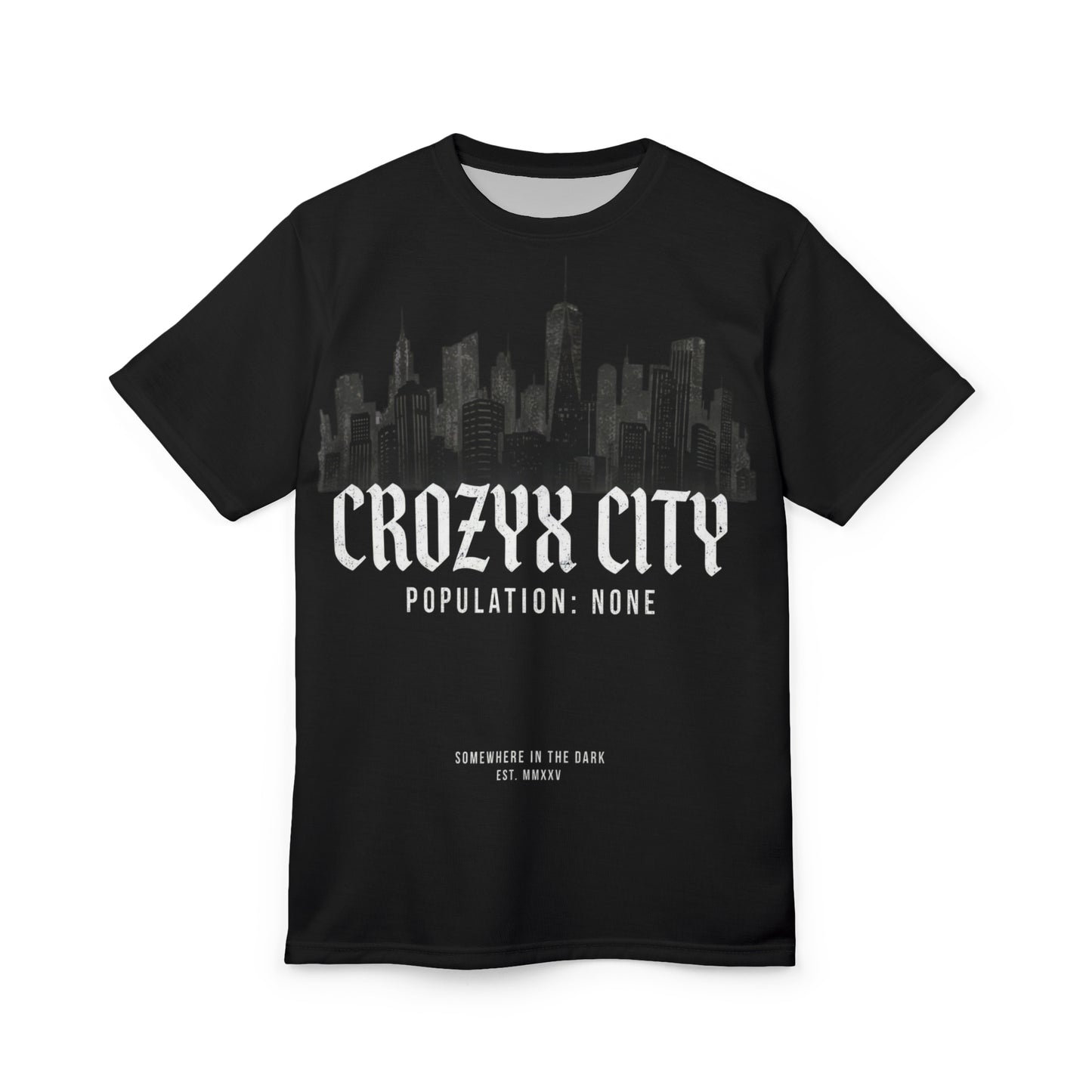 Crozyx City Tee — CROZYX Dark Division
