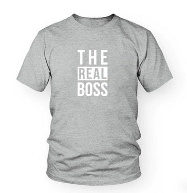 The Real Boss Tee — CROZYX Dark Division