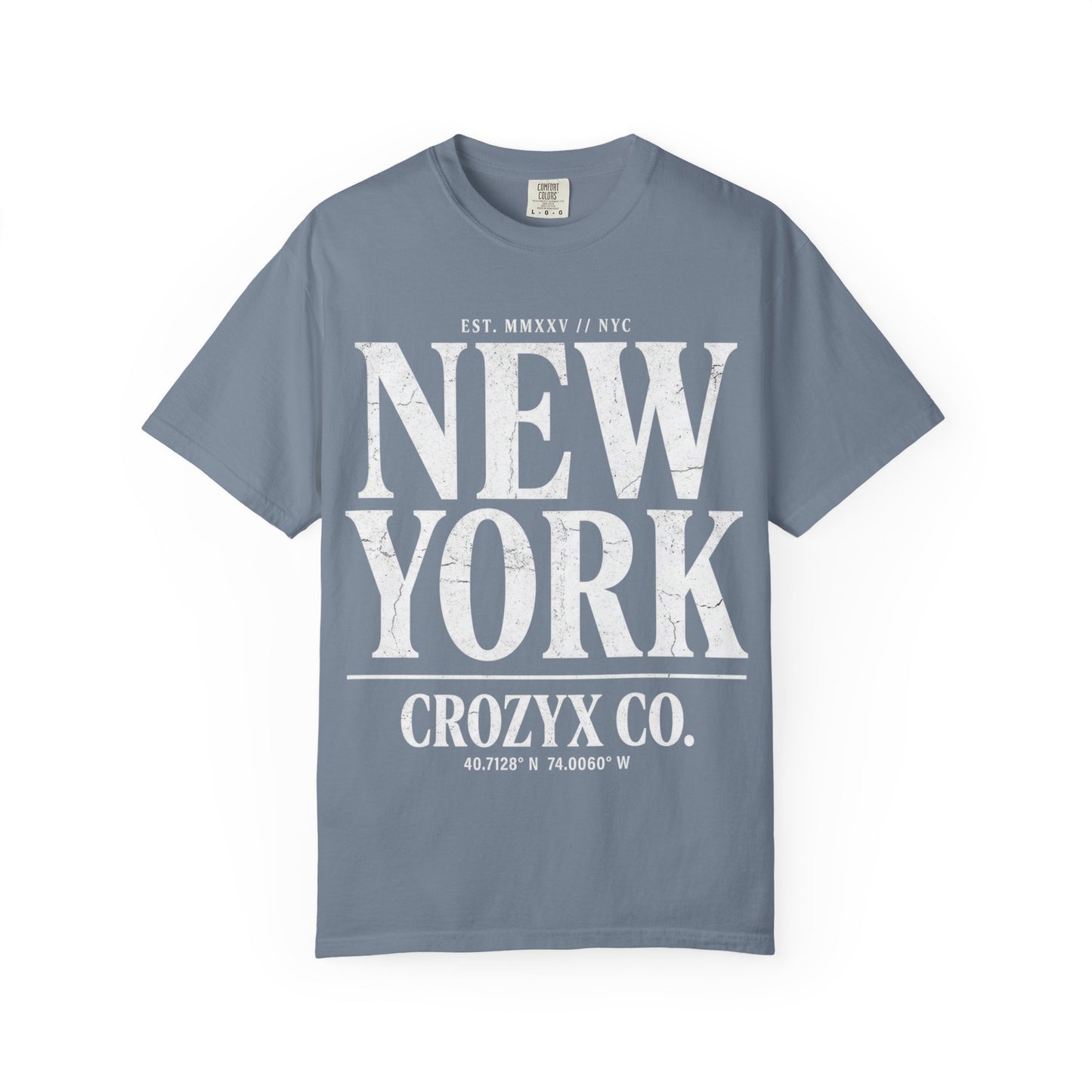 New York Tee — CROZYX Dark Division