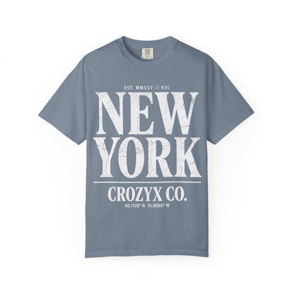 New York Tee — CROZYX Dark Division