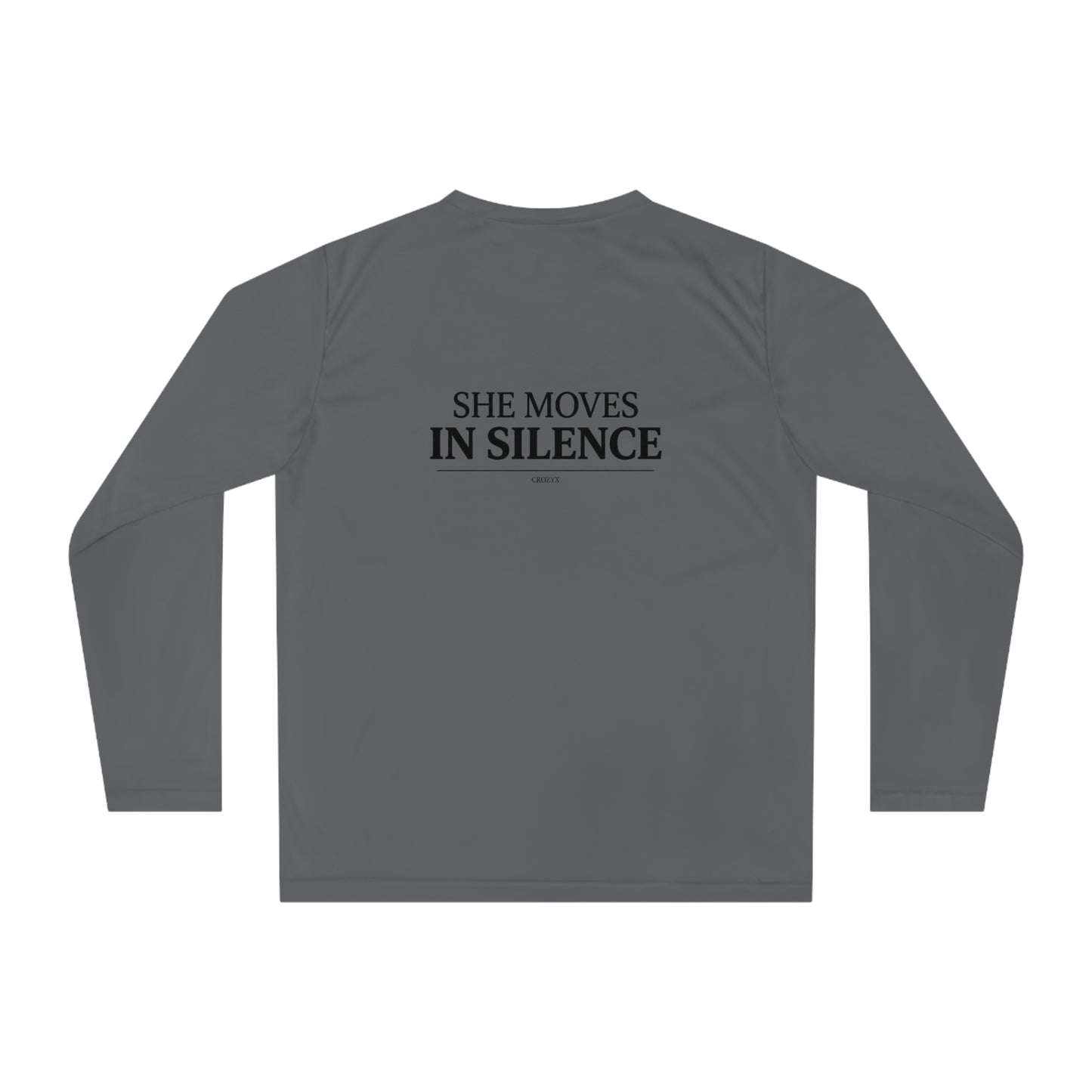 She Moves In Silence Long Sleeve — CROZYX Dark Division