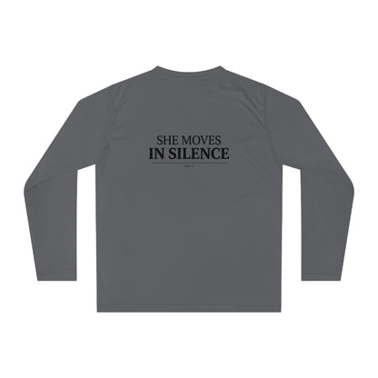She Moves In Silence Long Sleeve — CROZYX Dark Division