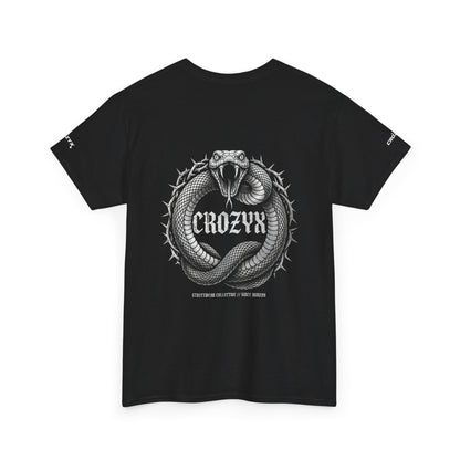 Crozyx Serpent Crest Tee — CROZYX Dark Division