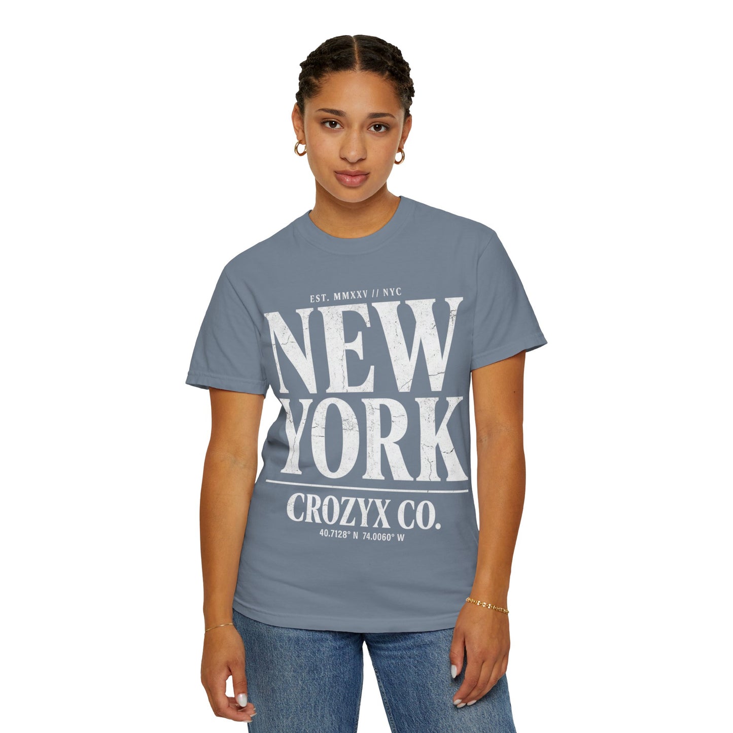 New York Tee — CROZYX Dark Division