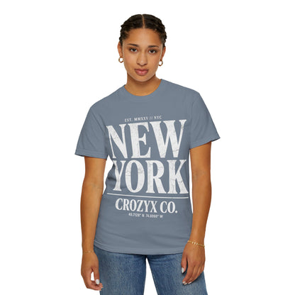 New York Tee — CROZYX Dark Division