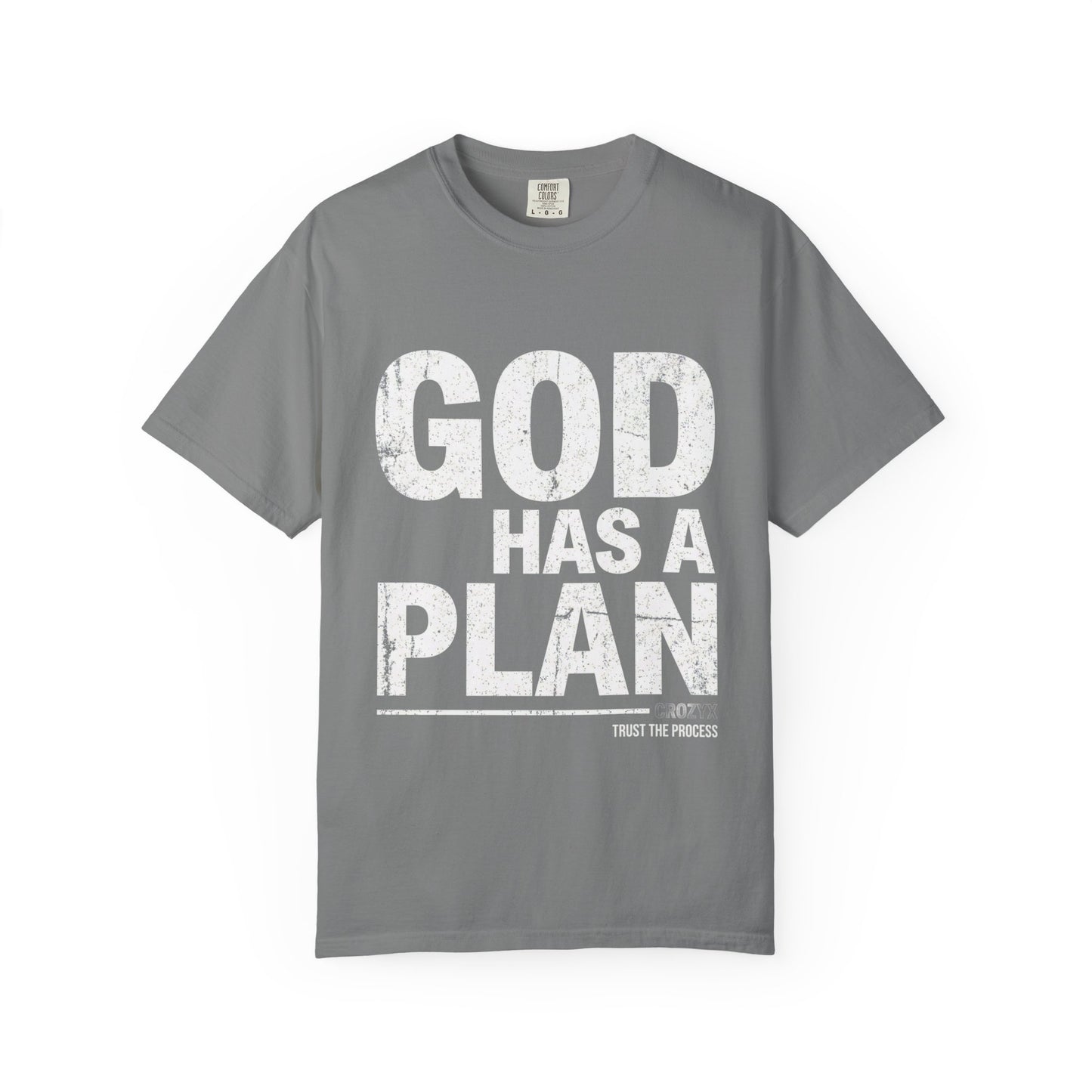 God Has A Plan Tee — CROZYX Dark Division