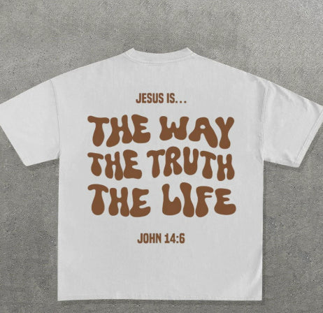 Faith Over Fear Oversized Tee