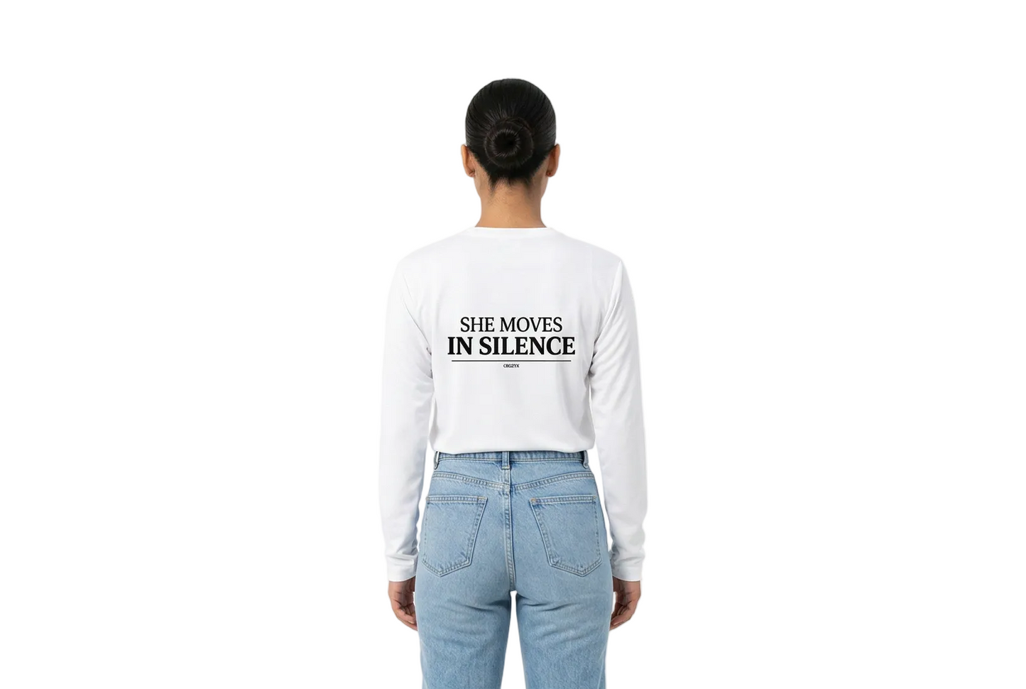 She Moves In Silence Long Sleeve — CROZYX Dark Division