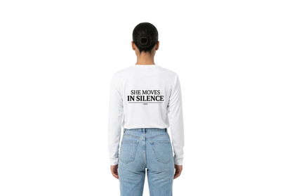 She Moves In Silence Long Sleeve — CROZYX Dark Division