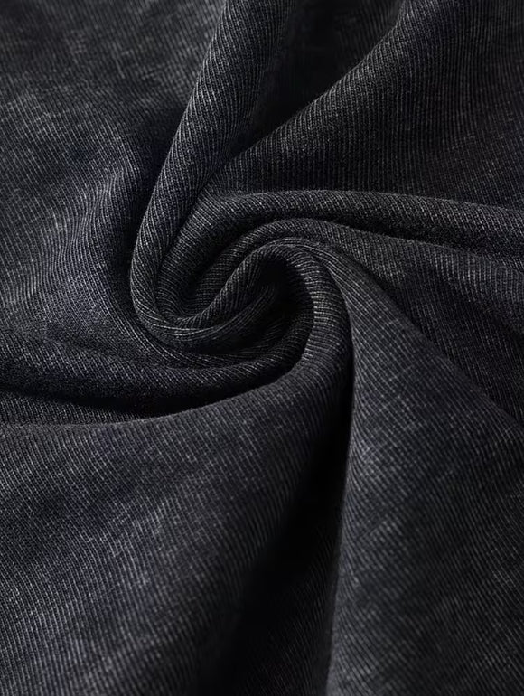 This World Is Temporary Washed Tee — CROZYX Dark Division