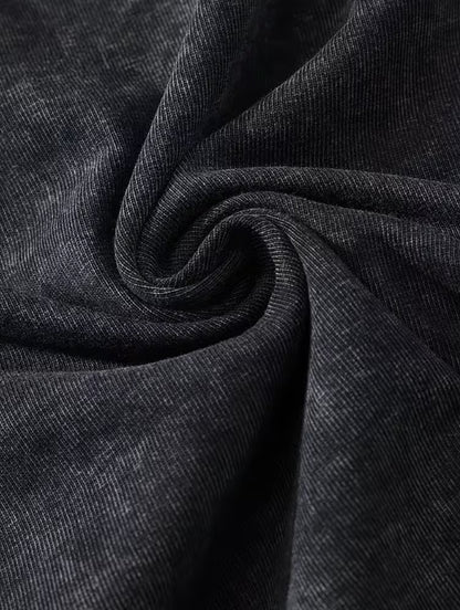 This World Is Temporary Washed Tee — CROZYX Dark Division